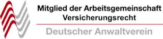 Mitglied der Arbeitsgemeinschaft Versicherungsrecht im Deutschen Anwaltverein